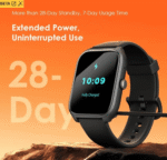 ⁦أورايمو 5 لايت ساعة ذكية - اسود⁩ - الصورة ⁦3⁩