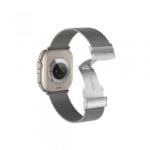 ⁦اميزنج ثينج تيتان ميتل سوار ساعة ابل 42-49 - فضي⁩ - الصورة ⁦2⁩