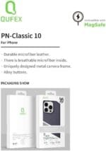 ⁦كيوفكس كفر ايفون 15 برو ماج سيف جلد⁩ - الصورة ⁦2⁩