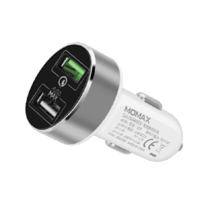 شاحن سيارة بمنفذين يو اس بي وبقوة 30وات - اسود