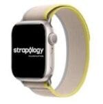 ⁦ويو سوار ساعة ابل تريل لوب 38/40/41 - اصفر⁩ - الصورة ⁦5⁩