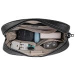 ⁦ويوو حقيبة يد جلد ماستر ببصمة الاصبع - اسود⁩ - الصورة ⁦3⁩