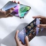 ⁦ويوو حماية شاشة ايفون 13/13 برو / 14 - شفاف⁩ - الصورة ⁦5⁩