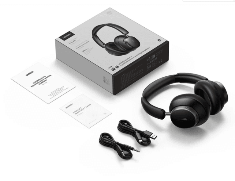 سماعة راس مع خاصية الغاء الضوضاء