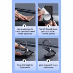 ⁦يوجرين مثبت ماج سيف في السيارة⁩ - الصورة ⁦2⁩