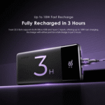 ⁦أورايمو بطارية متنقلة بسعة 10 الف ملي امبير وقوة 22.5 واط⁩ - الصورة ⁦5⁩