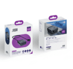 ⁦جودا فولتكس منصة شحن بثلاث منافذ تايب سي و منفذ يو اس بي وبقوة 65واط– أسود⁩ - الصورة ⁦2⁩