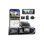 داش كام 3 كاميرات أمامي وخلفي وداخلي من شركة ازدوم موديل M550 MAX AZDOME