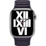 ⁦سوار ساعة ابل جلد S/M-40MM - اسود⁩ - الصورة ⁦3⁩