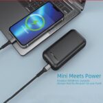 ⁦مور بور بطارية 10 آلاف 22.5 واط بمنفذ تايب سي ومنفذ يو اس بي⁩ - الصورة ⁦4⁩