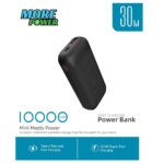 ⁦مور بور بطارية 10 آلاف 22.5 واط بمنفذ تايب سي ومنفذ يو اس بي⁩ - الصورة ⁦2⁩