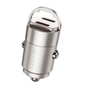 شاحن سيارة بمنفذين تايب سي