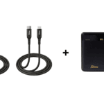 ايدوم بطارية بقوة 20 الف + 2 كيابل ايدوم من اختيارك