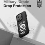 ⁦رينقكي اونيكس جرافيتي كفر ايفون 14 برو ماكس⁩ - الصورة ⁦3⁩