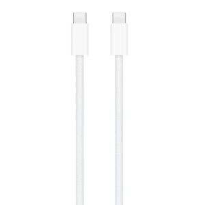 كيبل شحن أبل تايب سي الى تايب سي 1 متر - أبيض