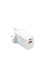 شاحن جداري بمنفذ تايب سي ومنفذ يو اس بي