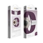 سوار ساعه ابل لون احمر