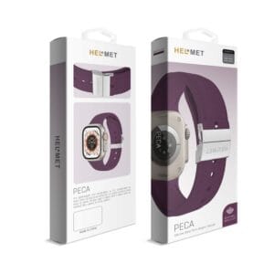 سوار ساعه ابل لون احمر